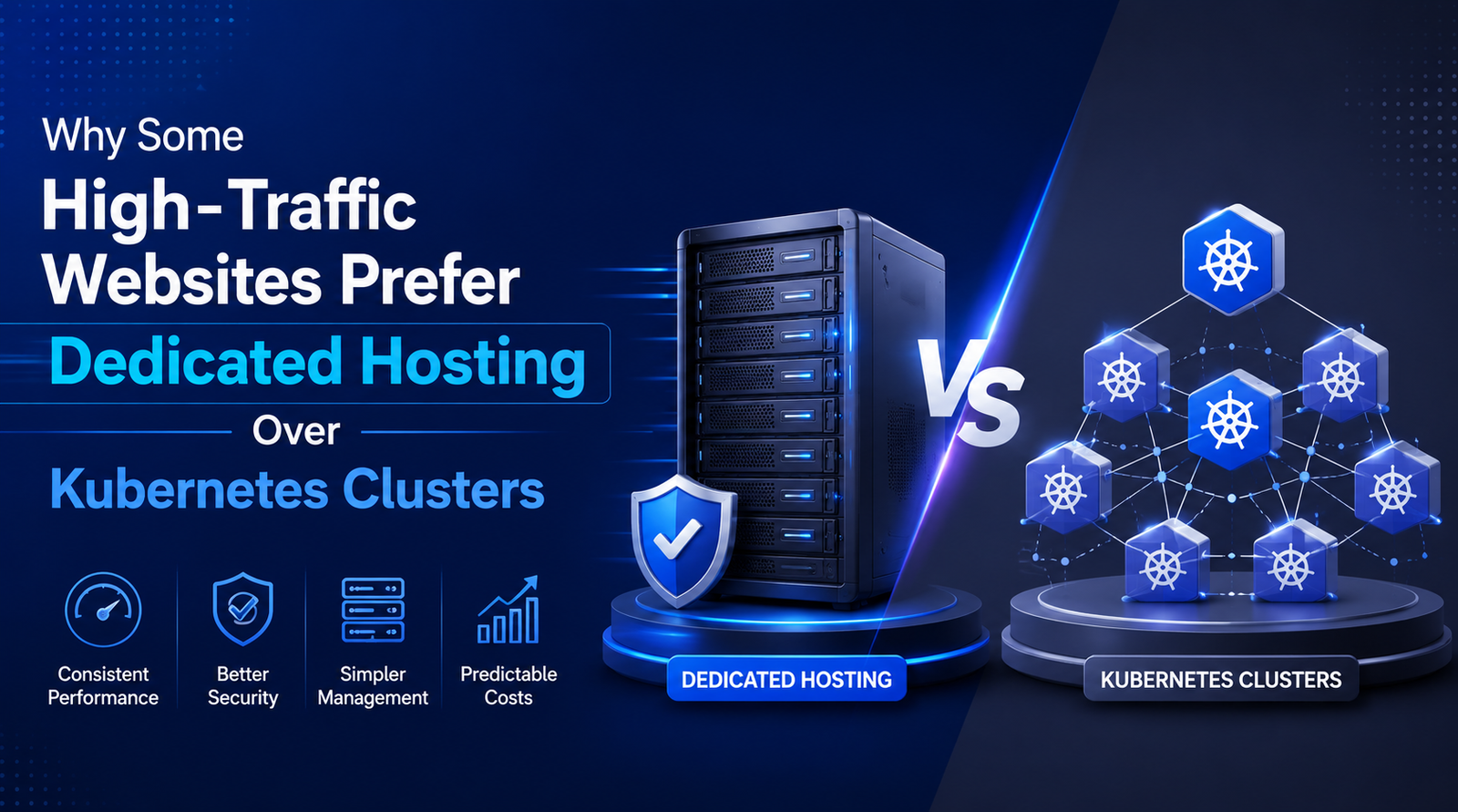 Why Some High-Traffic Websites Prefer Dedicated Hosting Over Kubernetes Clusters